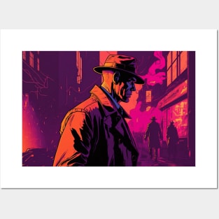 Noir Detective Posters and Art